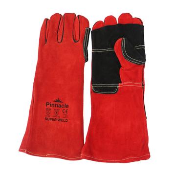 SUPERWELD Red Welding Glove 8" - TSA Welding Supplies