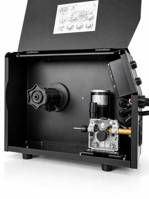 Pinnacle MIGARC 225 Pulse MIG Welder 200A 220V | Aluminium Pulse MIG, MIG, Gasless, MMA & Lift TIG Inverter Welder with Teflon Liner