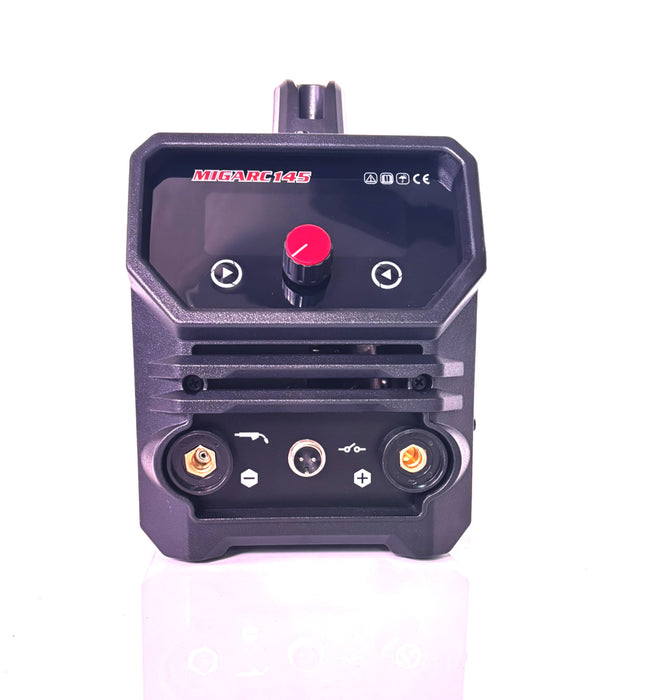 Pinnacle MIGARC 145 gasless multi process welder – compact 220V MIG/MMA/Lift TIG welding machine with MB15 torch