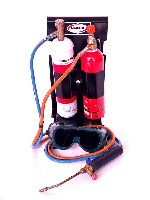 Harris Oxygen Thermo Mini Brazing Kit – Portable Disposable O₂ + Propane Torch Set for Plumbing & HVAC