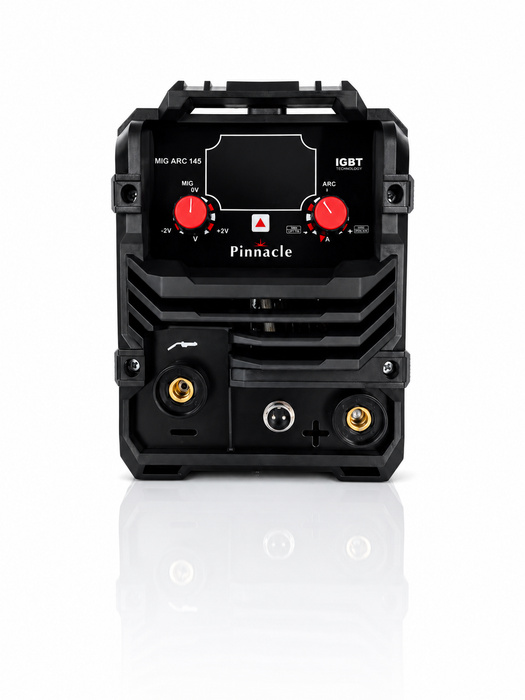 Pinnacle MIGARC 145 Gasless Welder – 220V MIG/MMA/Lift TIG Welding Machine