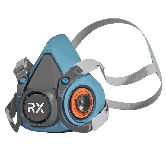 Pinnacle rXtreme Double Respirator Half Mask – Blue