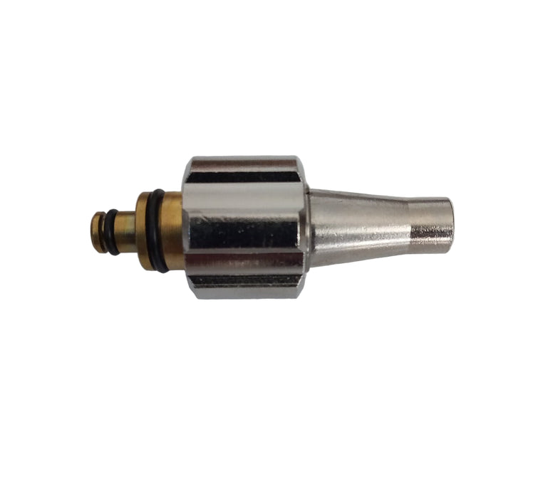 Portapack mixer with brass body and threaded fittings