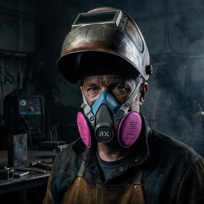 Pinnacle rXtreme Double Respirator – NRCS Approved Half-Face Safety Mask