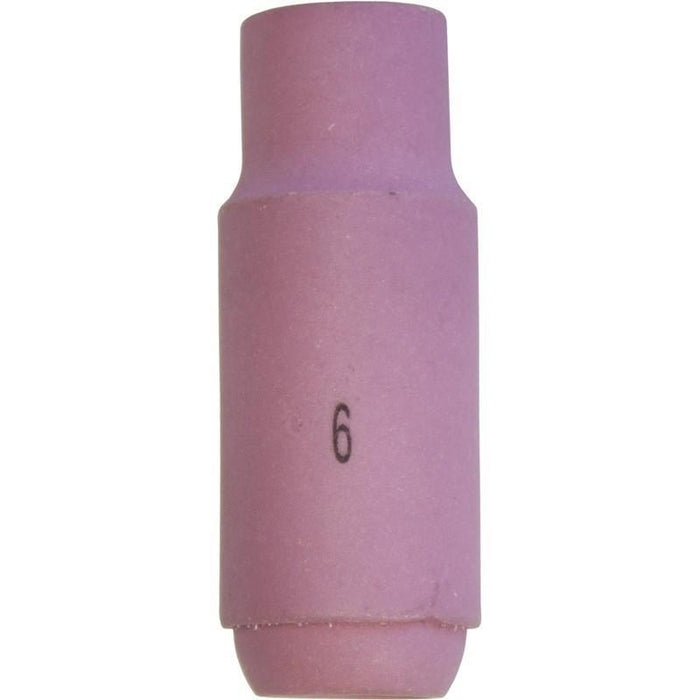 Ceramic Nozzle No. 6 (10N48) - 17/18/26 Series (Pack of 5) - TSA Welding Supplies