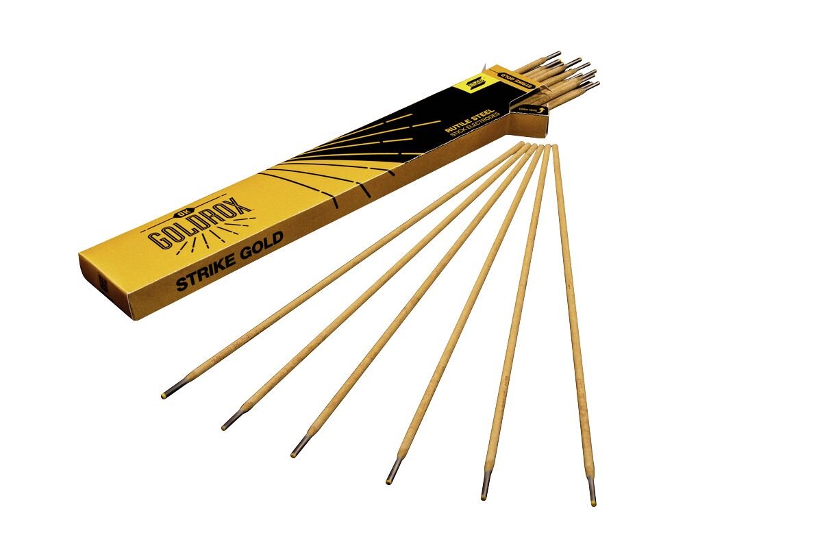 ESAB Goldrox Electrode 2.5mm 1Kg Snack Pack - TSA Welding Supplies
