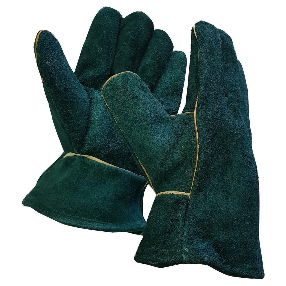 Gloves Green Lined 2.5" - TSA Welding Supplies