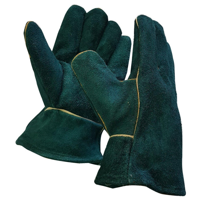 Gloves Green Lined 2.5" - TSA Welding Supplies