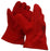 Gloves Red Heat Resistant 2.5" - Kevlar Stitching - TSA Welding Supplies