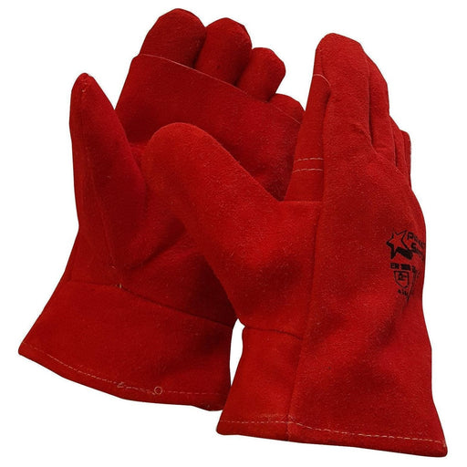 Gloves Red Heat Resistant 2.5" - Kevlar Stitching - TSA Welding Supplies