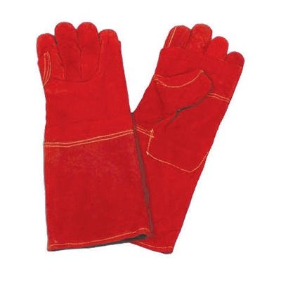 Gloves Red Heat Resistant 8" - Kevlar Stitching - TSA Welding Supplies