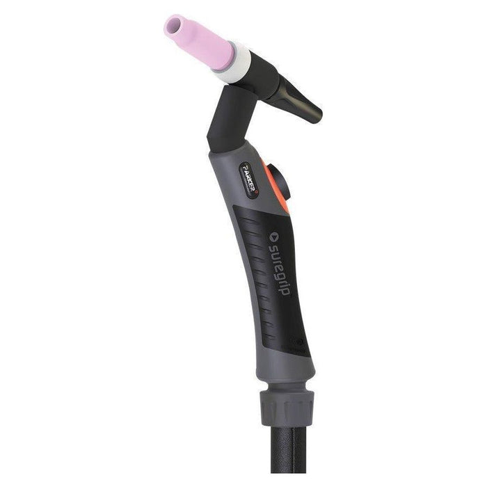 Parker Suregrip™ SGT250 HF Water-Cooled TIG Torch - 360° Head (8M) - TSA Welding Supplies