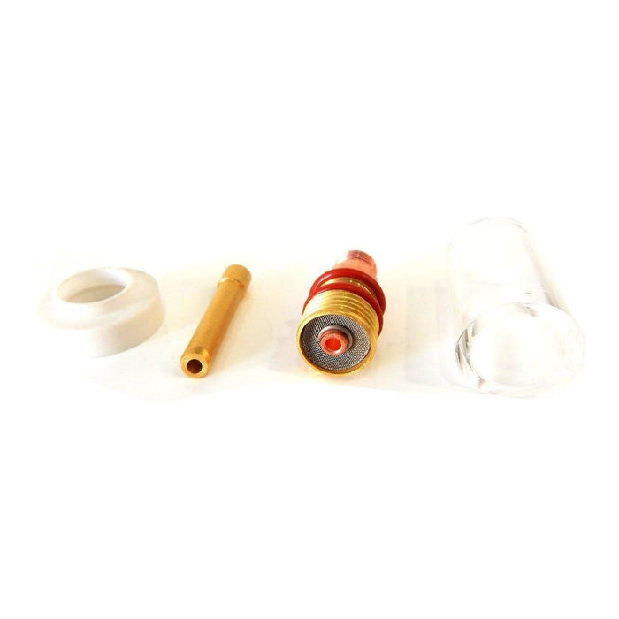 Pyrex Tig Cup Set (Stubby) - TSA Welding Supplies